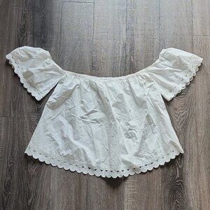 🍁 Say What off the shoulder Boho Top 🍁